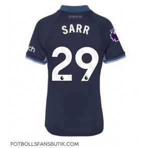 Tottenham Hotspur Pape Matar Sarr #29 Replika Bortatröja Damer 2023-24 Kortärmad